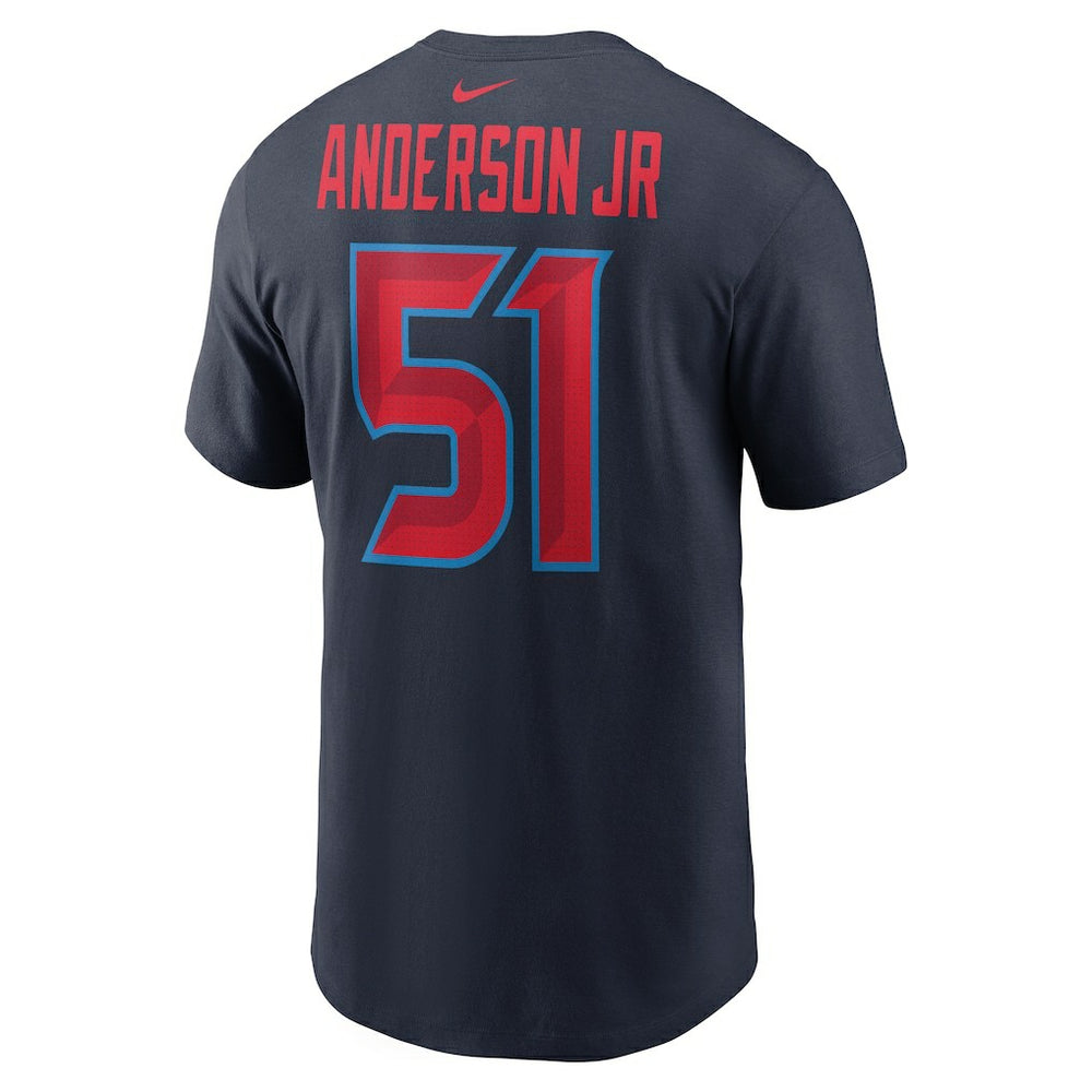 Houston Texans Will Anderson Jr.  Name & Number T-Shirt | NFL Discount