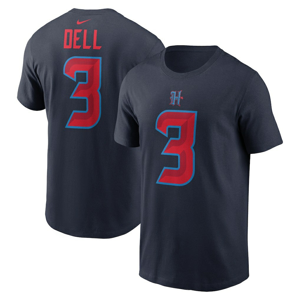 Houston Texans Tank Dell  Name & Number T-Shirt | NFL US