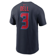 Houston Texans Tank Dell  Name & Number T-Shirt | NFL US