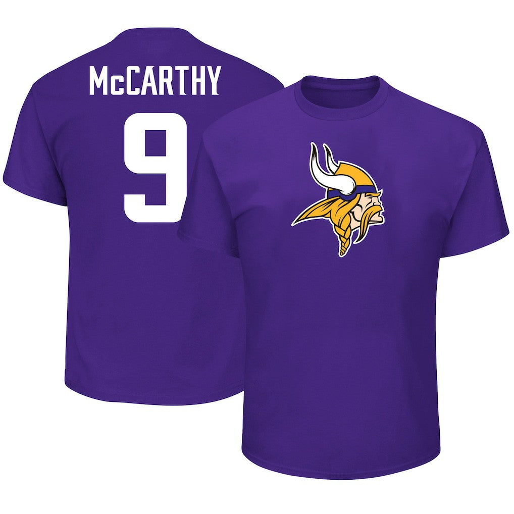 Minnesota Vikings J.J. McCarthy  Big & Tall Name & Number T-Shirt | NFL New