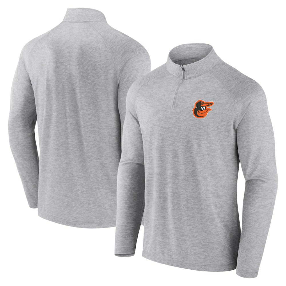 Baltimore Orioles Fanatics Head-to-Head Raglan Quarter-Zip Jacket - MLB Jackets