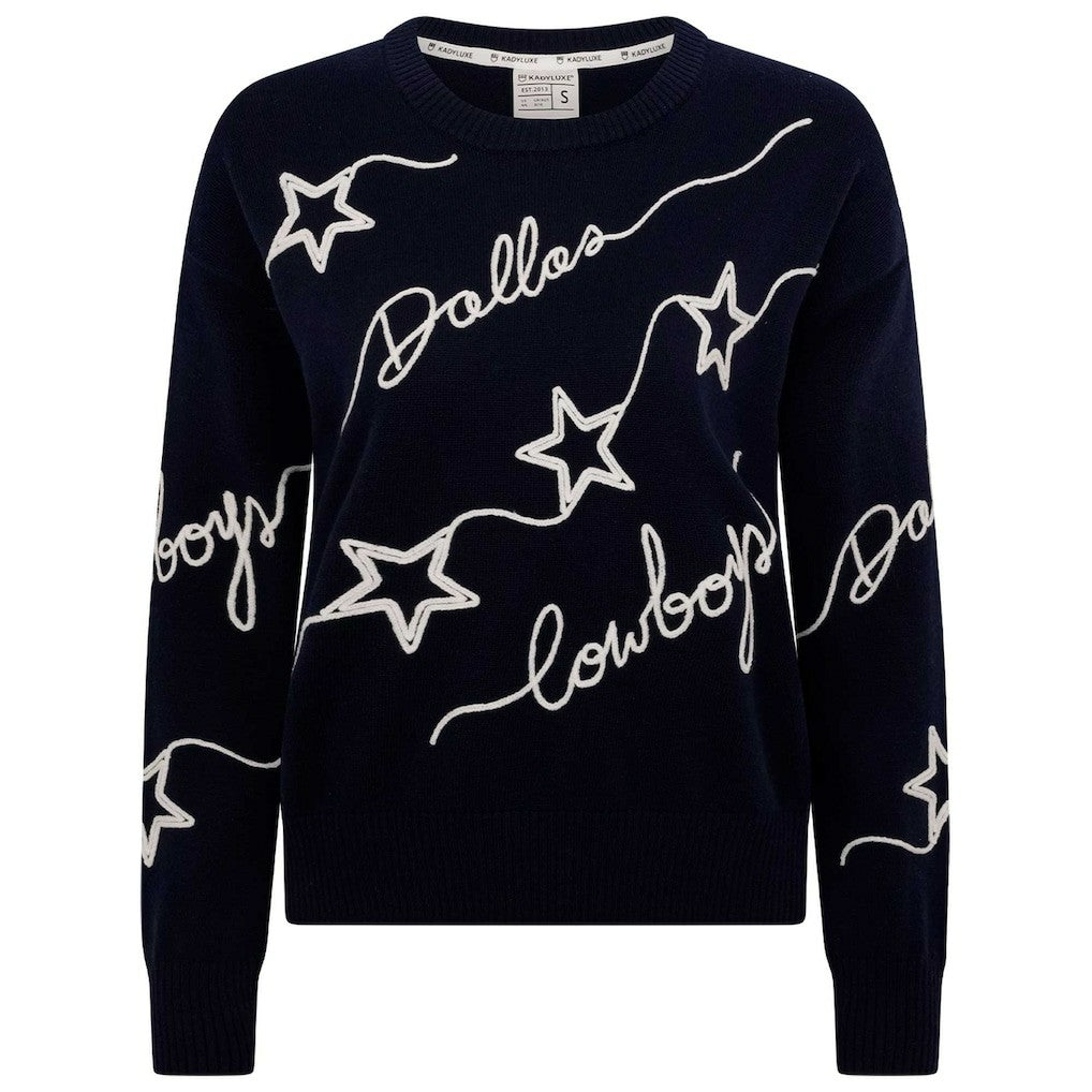 Dallas Cowboys Women's Love Letter Pullover Sweater | NFL Hot