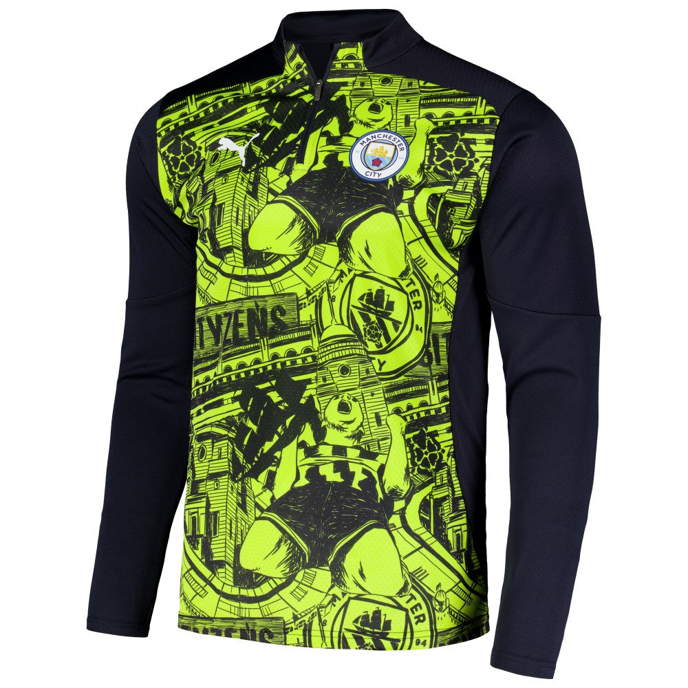 Manchester City 2024/25 Pre-Match dryCELL Quarter-Zip Top