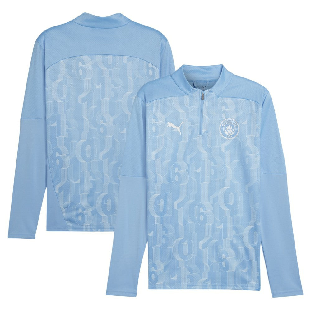 Manchester City 2024/25 Pre-Match dryCELL Quarter-Zip Top