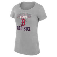 Boston Red Sox G-III 4Her by Carl Banks Women's Super-Slim Fit Lightweight Team Logo Graphic T-Shirt - MLB T-shirts