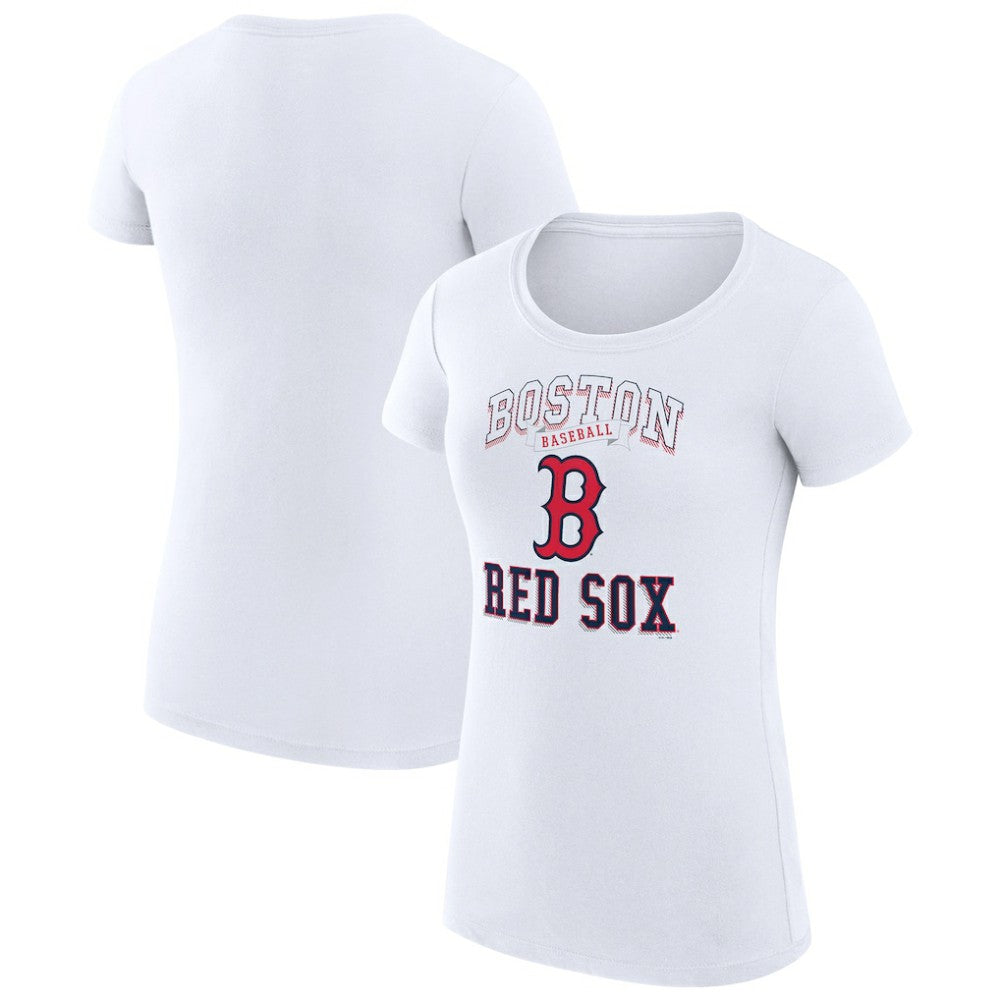 Boston Red Sox G-III 4Her by Carl Banks Women's Super-Slim Fit Lightweight Team Logo Graphic T-Shirt - MLB T-shirts