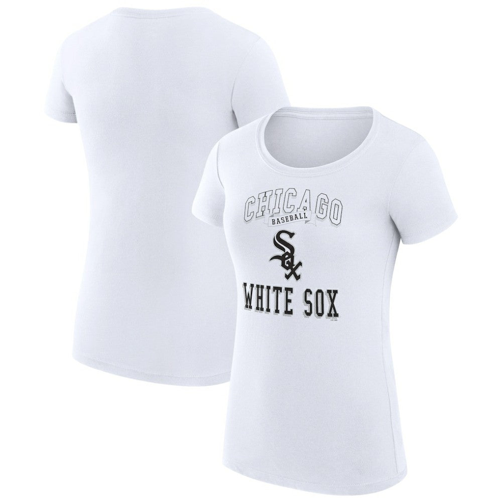 Chicago White Sox G-III 4Her by Carl Banks Women's Super-Slim Fit Lightweight Team Logo Graphic T-Shirt - MLB T-shirts