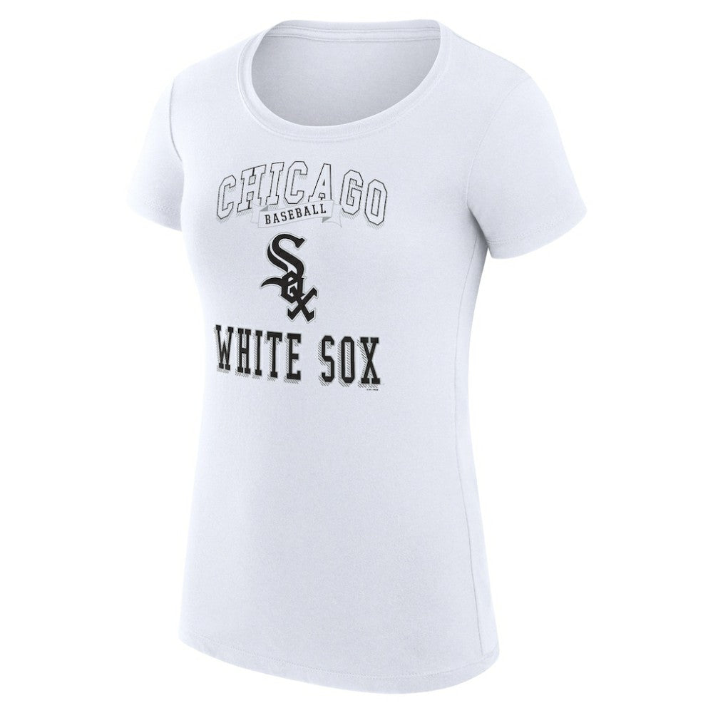 Chicago White Sox G-III 4Her by Carl Banks Women's Super-Slim Fit Lightweight Team Logo Graphic T-Shirt - MLB T-shirts