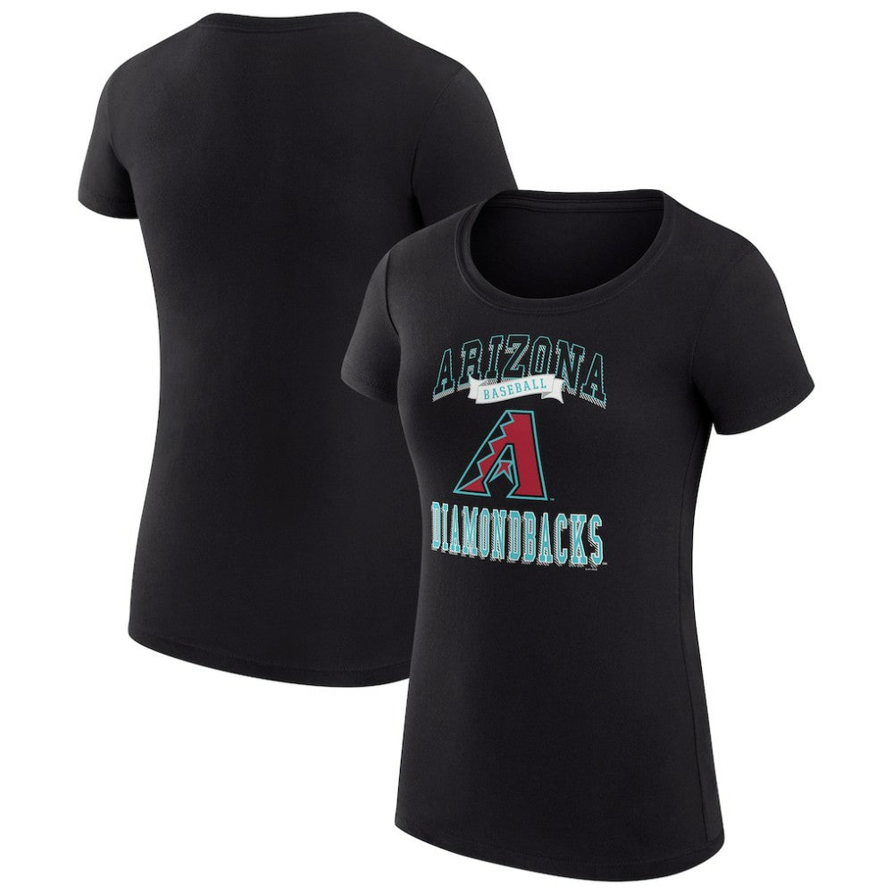 Arizona Diamondbacks G-III 4Her by Carl Banks Women's Super-Slim Fit Lightweight Team Logo Graphic T-Shirt - MLB T-shirts