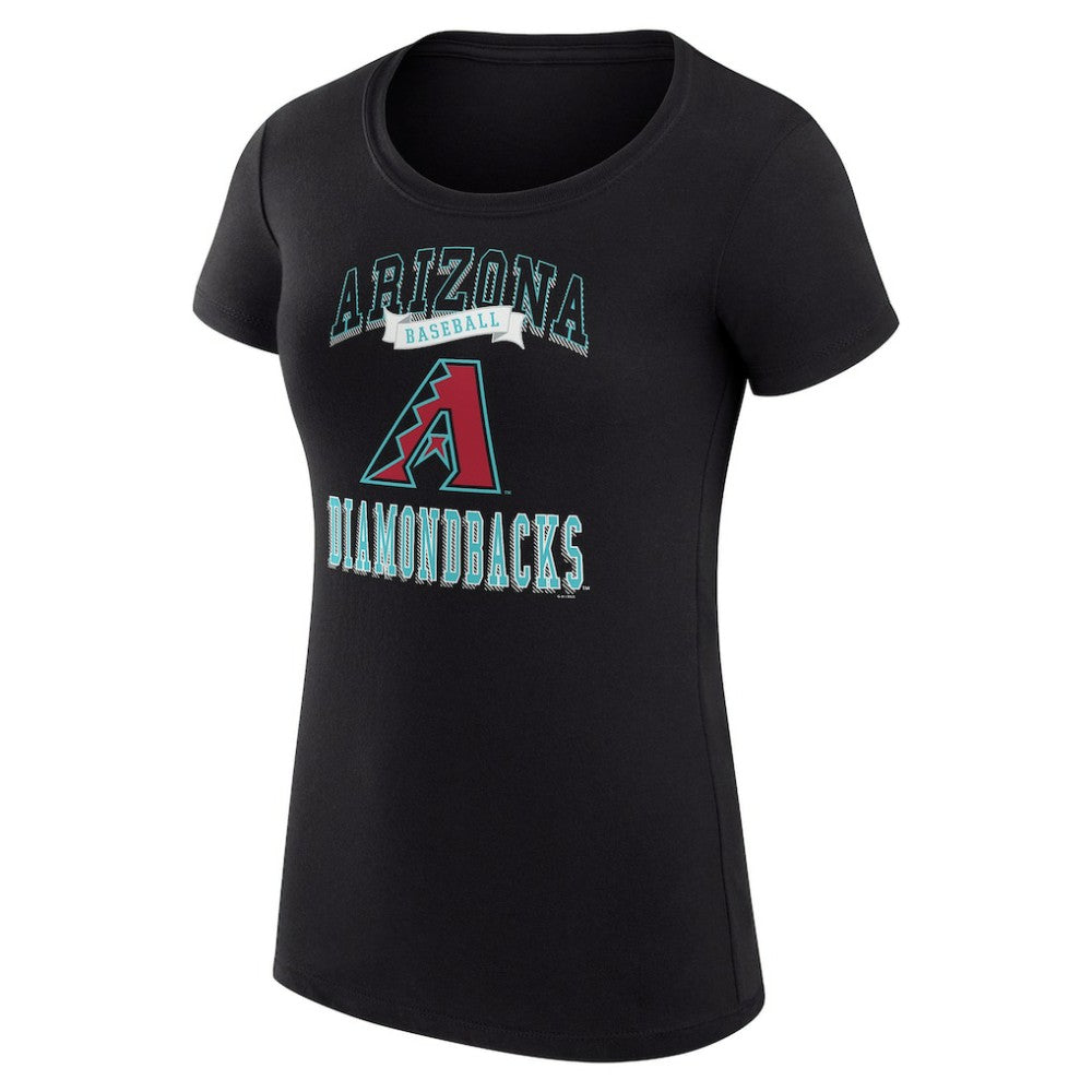 Arizona Diamondbacks G-III 4Her by Carl Banks Women's Super-Slim Fit Lightweight Team Logo Graphic T-Shirt - MLB T-shirts