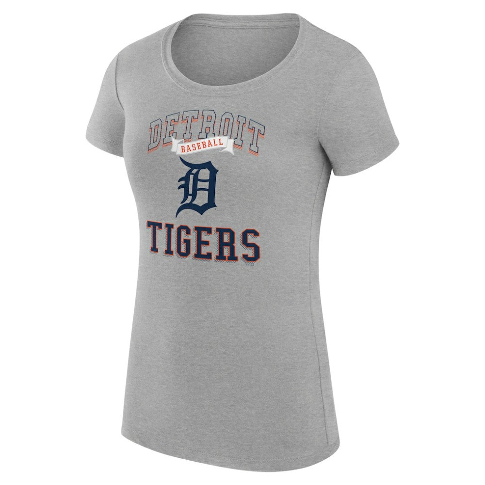 Detroit Tigers G-III 4Her by Carl Banks Women's Super-Slim Fit Lightweight Team Logo Graphic T-Shirt - MLB T-shirts
