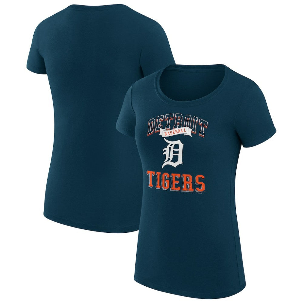 Detroit Tigers G-III 4Her by Carl Banks Women's Super-Slim Fit Lightweight Team Logo Graphic T-Shirt - MLB T-shirts
