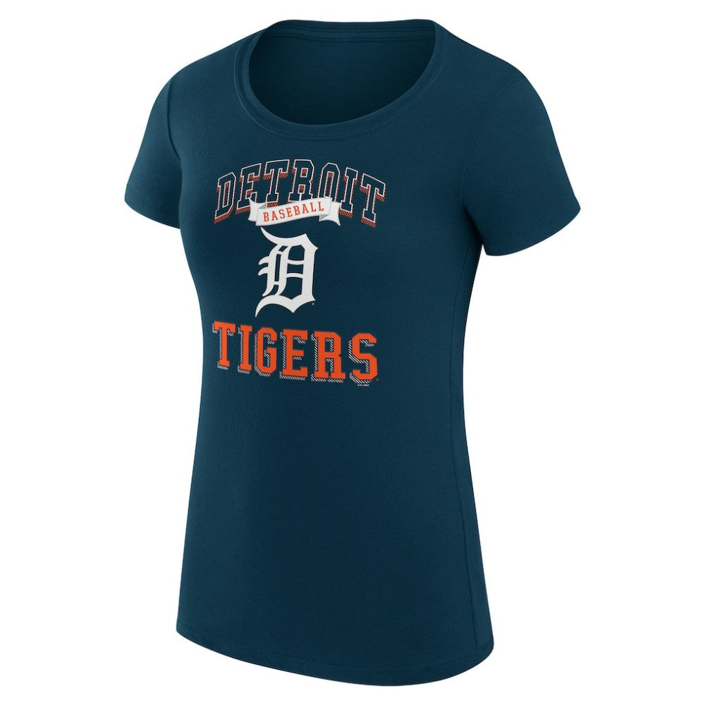 Detroit Tigers G-III 4Her by Carl Banks Women's Super-Slim Fit Lightweight Team Logo Graphic T-Shirt - MLB T-shirts