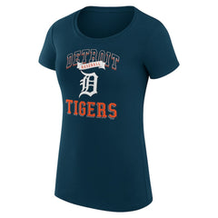 Detroit Tigers G-III 4Her by Carl Banks Women's Super-Slim Fit Lightweight Team Logo Graphic T-Shirt - MLB T-shirts