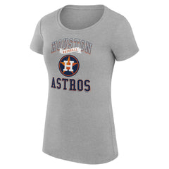 Houston Astros G-III 4Her by Carl Banks Women's Super-Slim Fit Lightweight Team Logo Graphic T-Shirt - MLB T-shirts