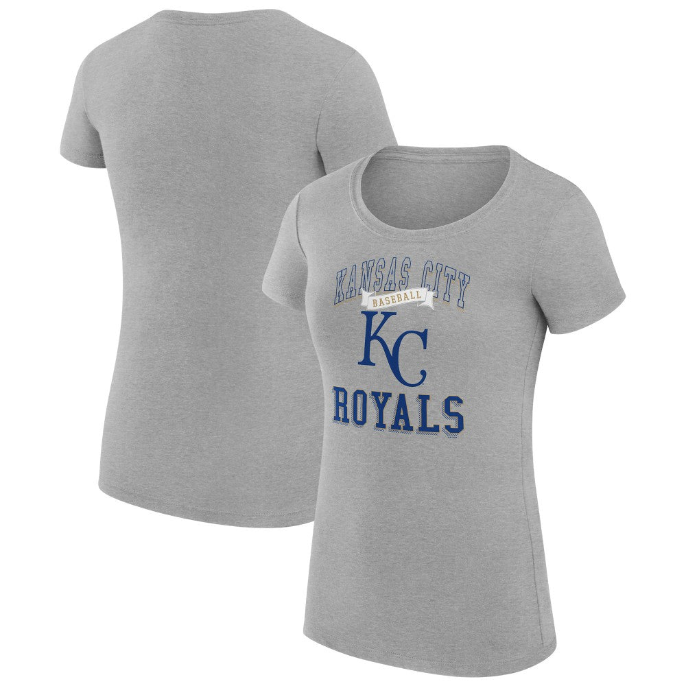 Kansas City Royals G-III 4Her by Carl Banks Women's Super-Slim Fit Lightweight Team Logo Graphic T-Shirt - MLB T-shirts