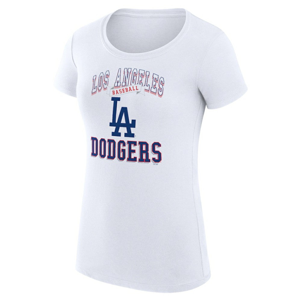 Los Angeles Dodgers G-III 4Her by Carl Banks Women's Super-Slim Fit Lightweight Team Logo Graphic T-Shirt - MLB T-shirts