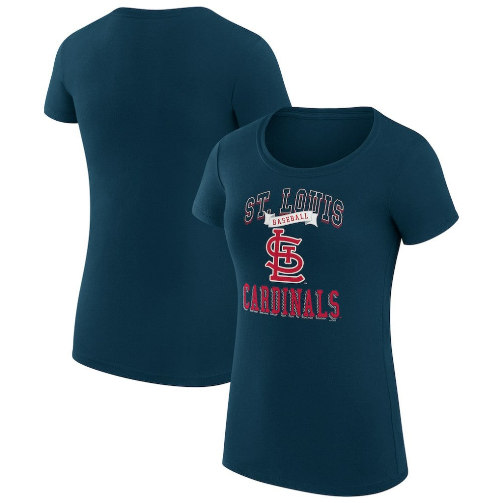 St. Louis Cardinals G-III 4Her by Carl Banks Women's Super-Slim Fit Lightweight Team Logo Graphic T-Shirt - MLB T-shirts