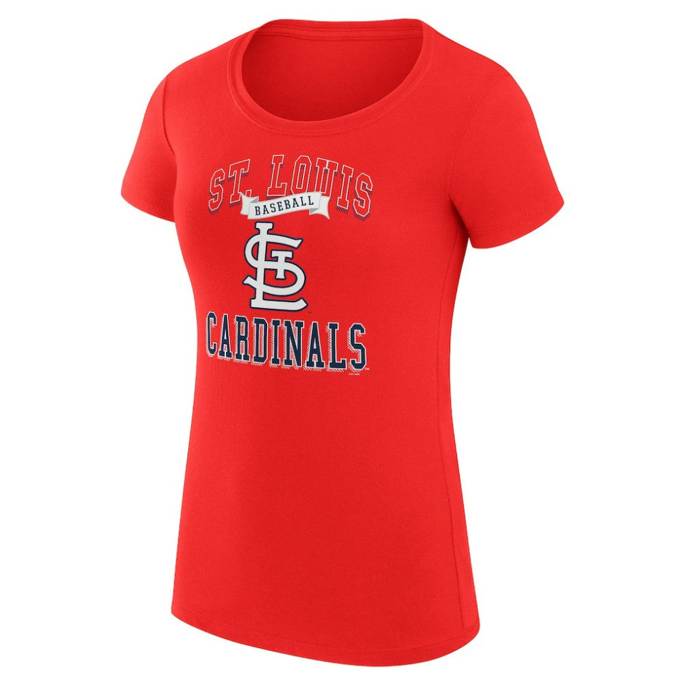 St. Louis Cardinals G-III 4Her by Carl Banks Women's Super-Slim Fit Lightweight Team Logo Graphic T-Shirt - MLB T-shirts