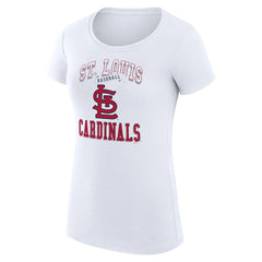 St. Louis Cardinals G-III 4Her by Carl Banks Women's Super-Slim Fit Lightweight Team Logo Graphic T-Shirt - MLB T-shirts