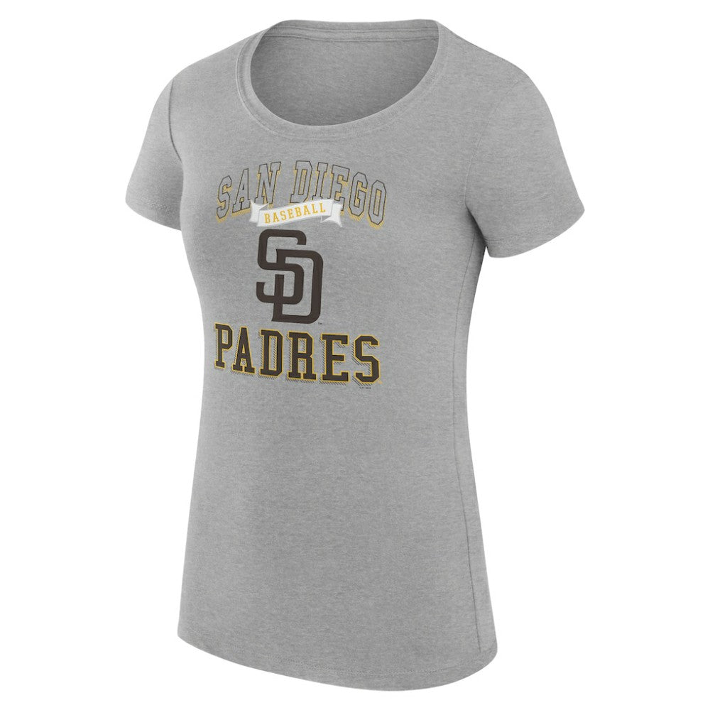 San Diego Padres G-III 4Her by Carl Banks Women's Super-Slim Fit Lightweight Team Logo Graphic T-Shirt - MLB T-shirts