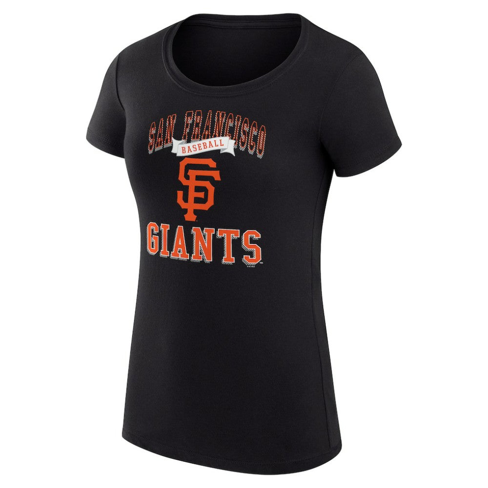 San Francisco Giants G-III 4Her by Carl Banks Women's Super-Slim Fit Lightweight Team Logo Graphic T-Shirt - MLB T-shirts