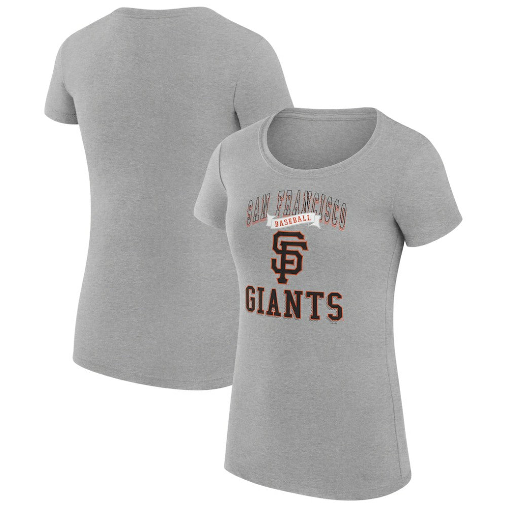 San Francisco Giants G-III 4Her by Carl Banks Women's Super-Slim Fit Lightweight Team Logo Graphic T-Shirt - MLB T-shirts