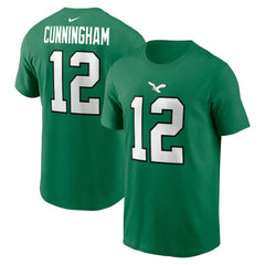 Philadelphia Eagles Randall Cunningham  Retired Player Name & Number T-Shirt | NFL US