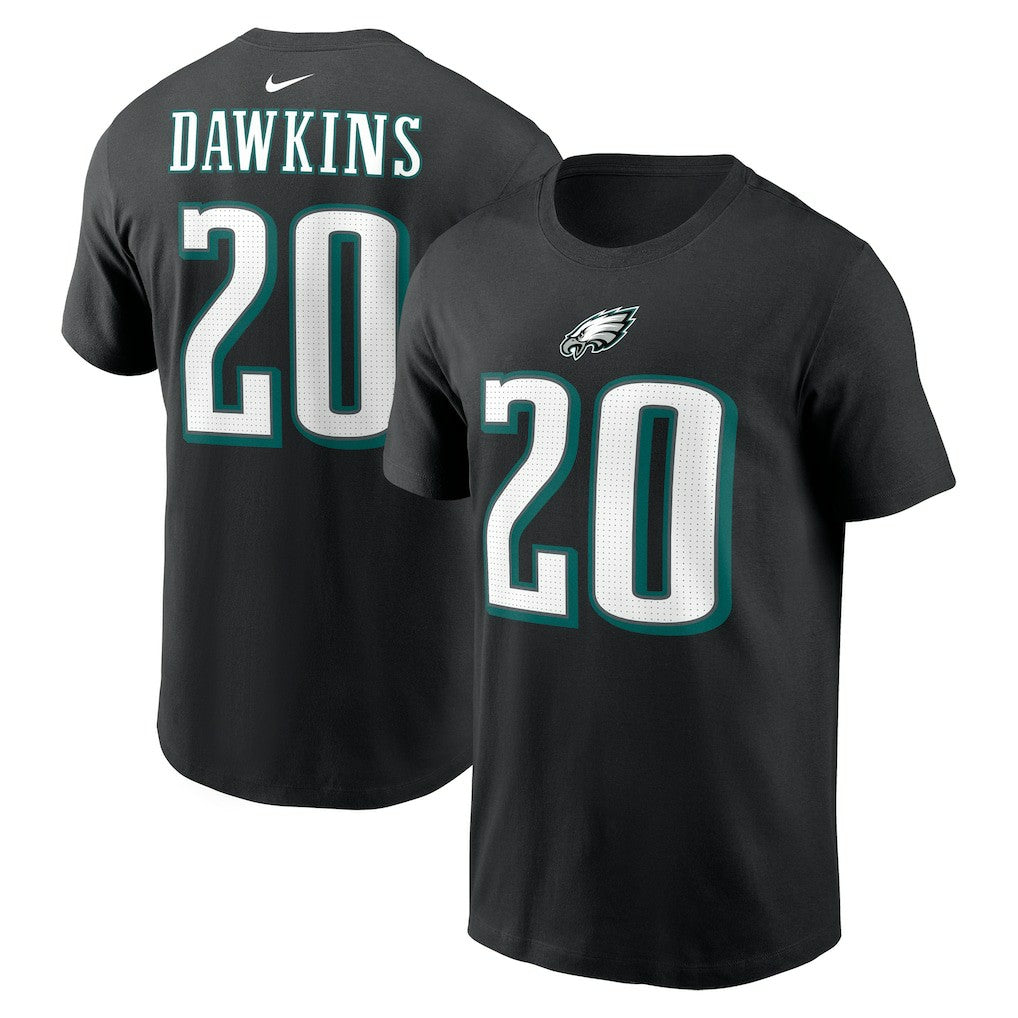 Philadelphia Eagles Brian Dawkins  Retired Player Name & Number T-Shirt | NFL Discount