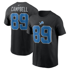 Detroit Lions Dan Campbell  Retired Player Name & Number T-Shirt | NFL Hot