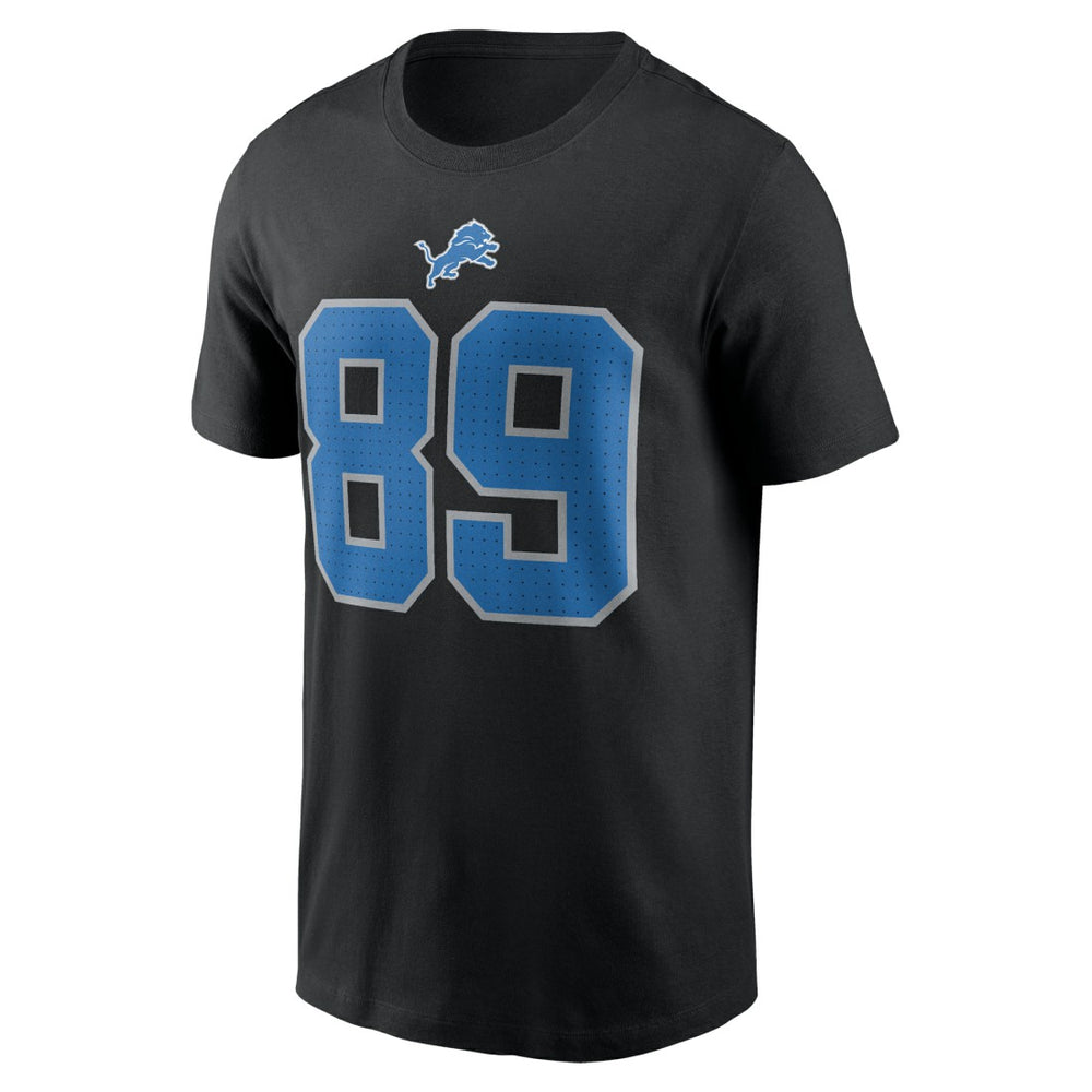 Detroit Lions Dan Campbell  Retired Player Name & Number T-Shirt | NFL Hot