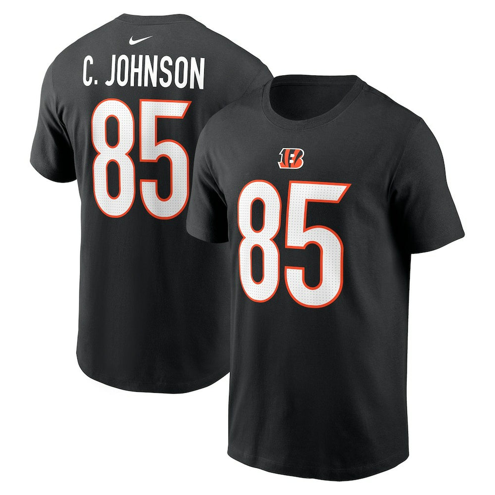 Cincinnati Bengals Chad Johnson  Retired Player Name & Number T-Shirt | NFL Outlet