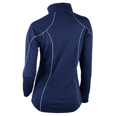 New York Yankees Columbia Women's Cooperstown Collection Shotgun 2.0 Omni-Wick Quarter-Zip Top - Navy - MLB Tops