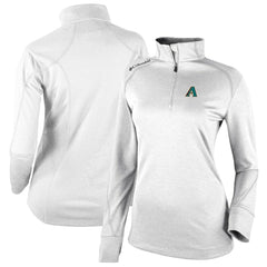 Arizona Diamondbacks Columbia Women's Cooperstown Collection Shotgun 2.0 Omni-Wick Quarter-Zip Top - White - MLB Tops