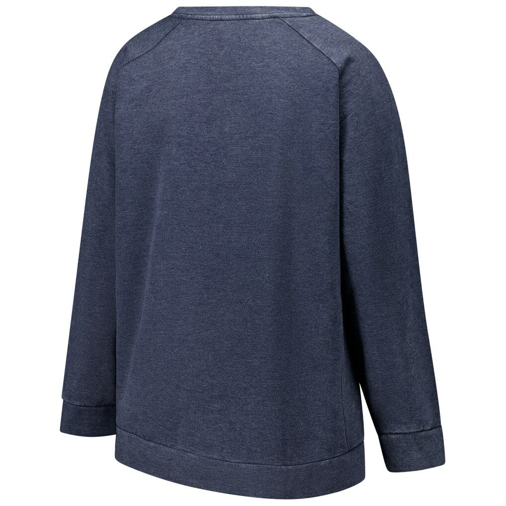 Dallas Cowboys Profile Women's Plus Size Acid Wash Raglan Sweatshirt | NFL Sale