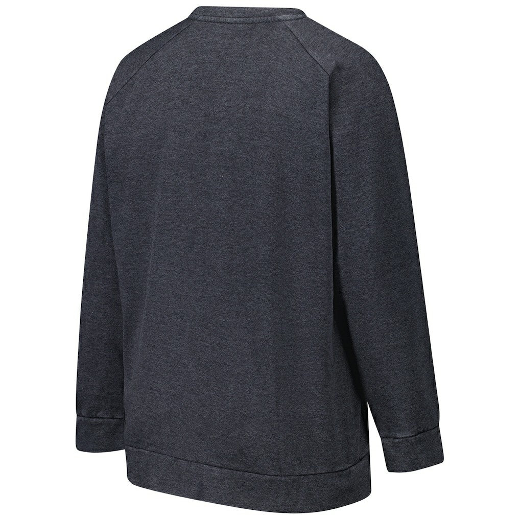 Pittsburgh Steelers Profile Women's Plus Size Acid Wash Raglan Sweatshirt | NFL On sale