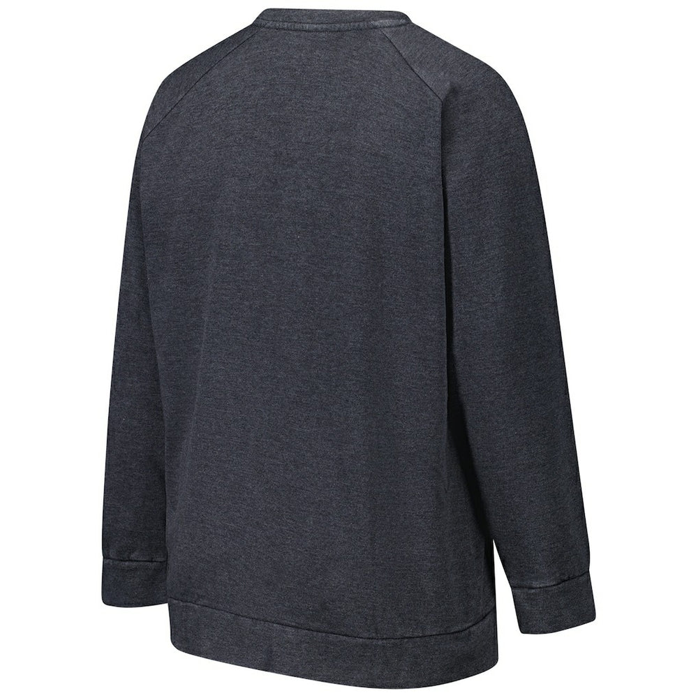 Pittsburgh Steelers Profile Women's Plus Size Acid Wash Raglan Sweatshirt | NFL On sale