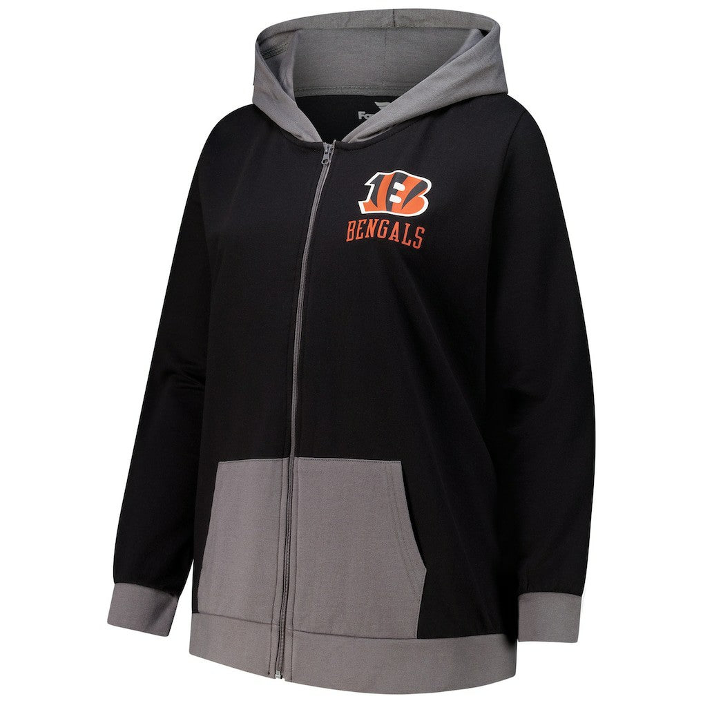 Cincinnati Bengals Women's Hit It Full-Zip Hoodie | NFL Hot