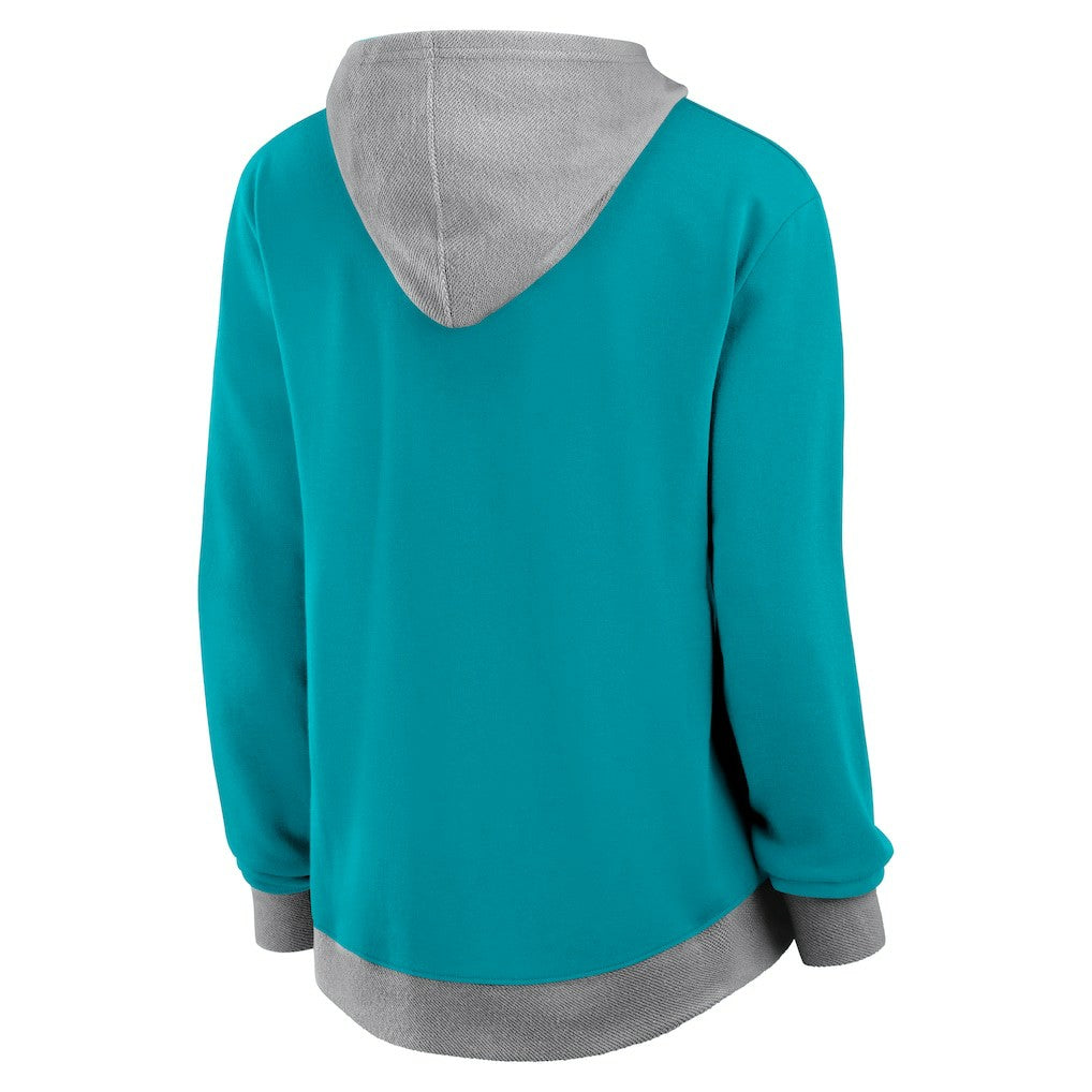 Miami Dolphins Women's Hit It Full-Zip Hoodie | NFL Hot