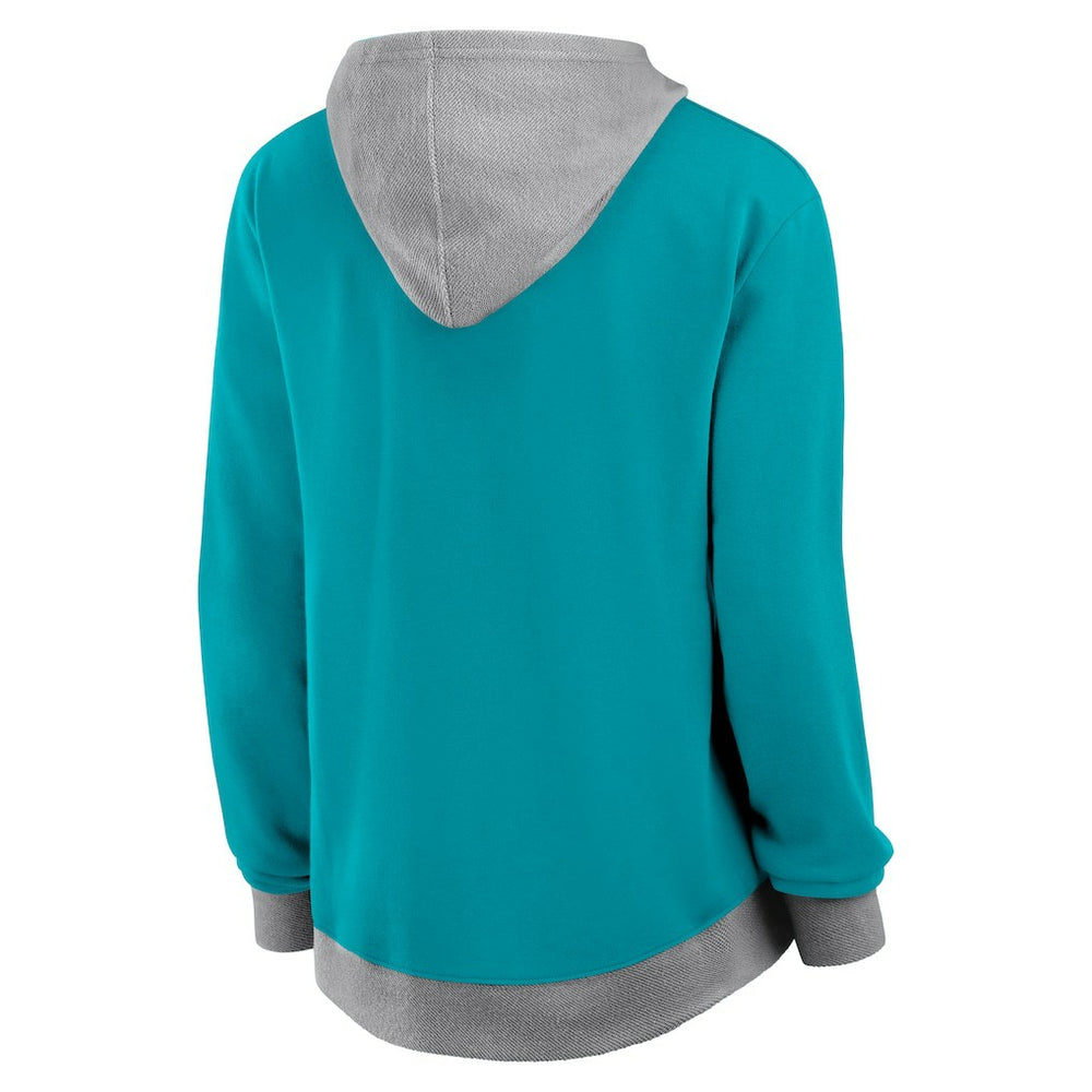 Miami Dolphins Women's Hit It Full-Zip Hoodie | NFL Hot
