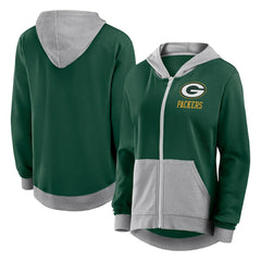 Green Bay Packers Women's Hit It Full-Zip Hoodie | NFL Online