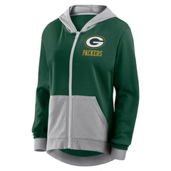 Green Bay Packers Women's Hit It Full-Zip Hoodie | NFL Online