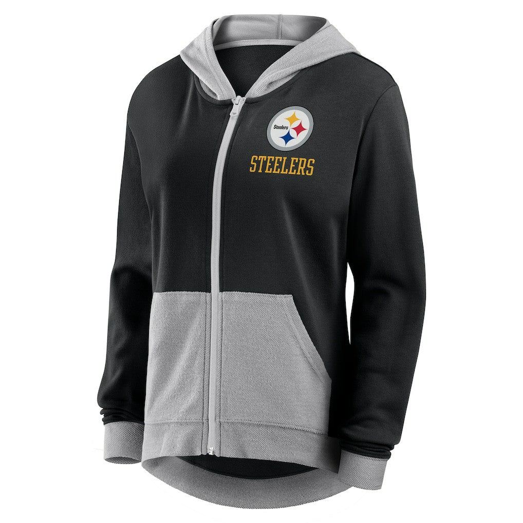 Pittsburgh Steelers Women's Hit It Full-Zip Hoodie | NFL Outlet