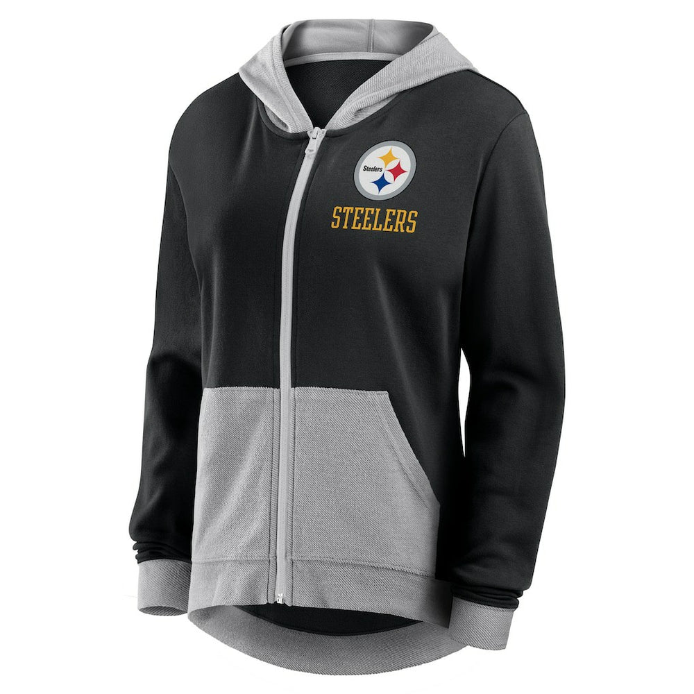 Pittsburgh Steelers Women's Hit It Full-Zip Hoodie | NFL Outlet