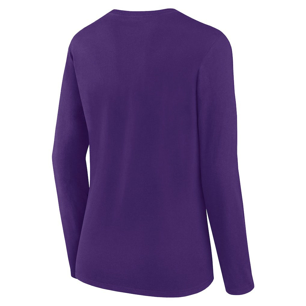 Minnesota Vikings Women's Long Sleeve Scoop Neck T-Shirt | NFL Sale