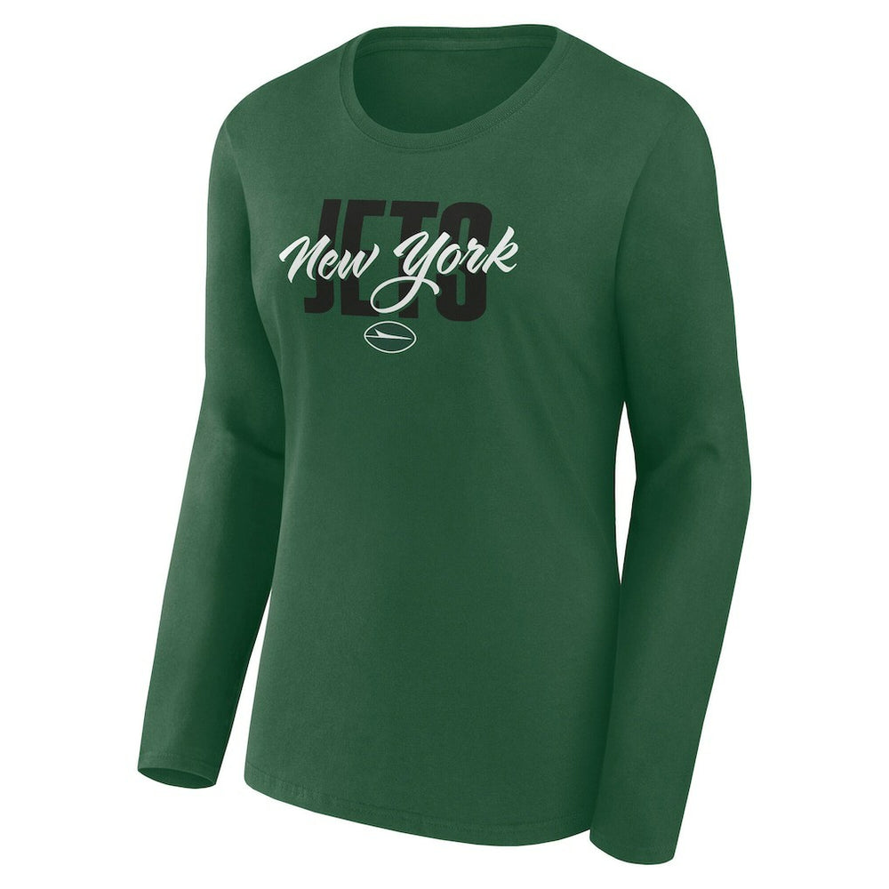 New York Jets Women's Long Sleeve Scoop Neck T-Shirt | NFL On sale