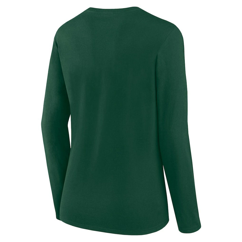 Green Bay Packers Women's Long Sleeve Scoop Neck T-Shirt | NFL Online