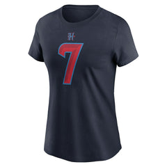 Houston Texans C.J. Stroud  Women's Player Name & Number T-Shirt | NFL New