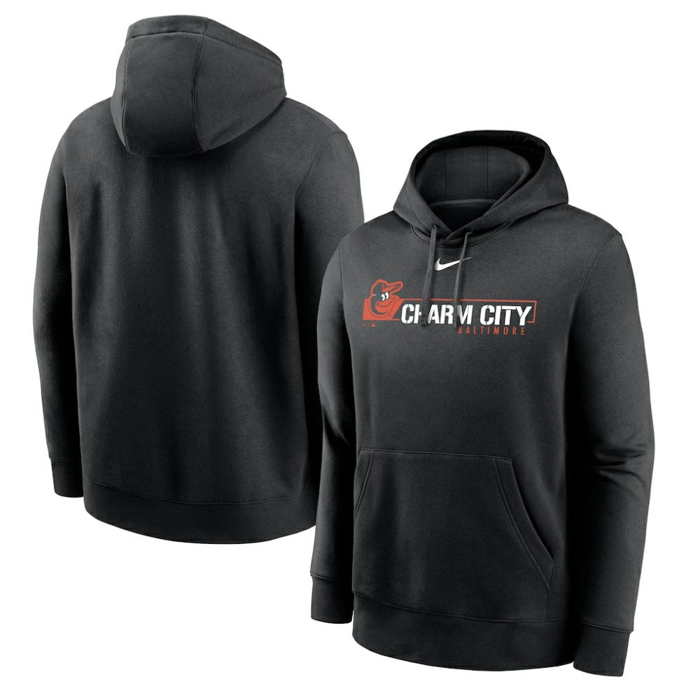 Baltimore Orioles Nike Local Club Pullover Hoodie - MLB Hoodies