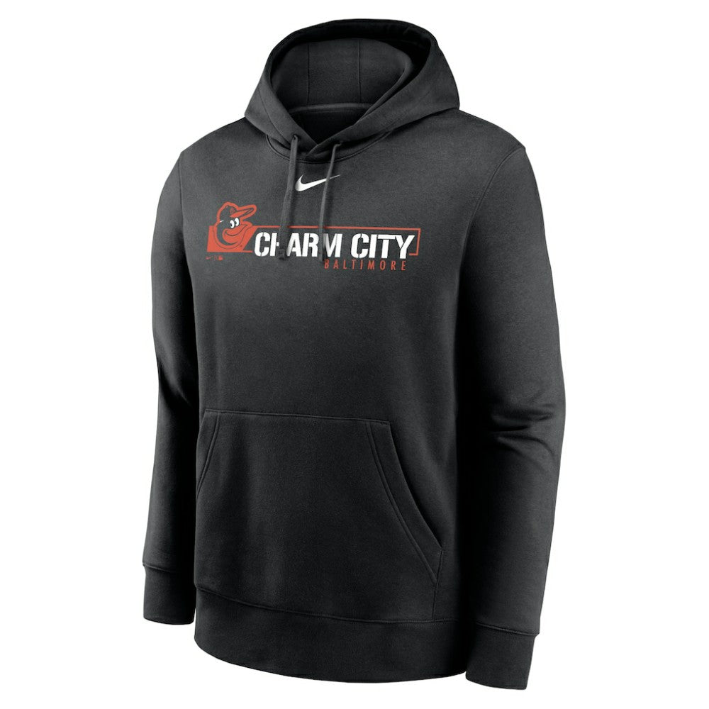 Baltimore Orioles Nike Local Club Pullover Hoodie - MLB Hoodies